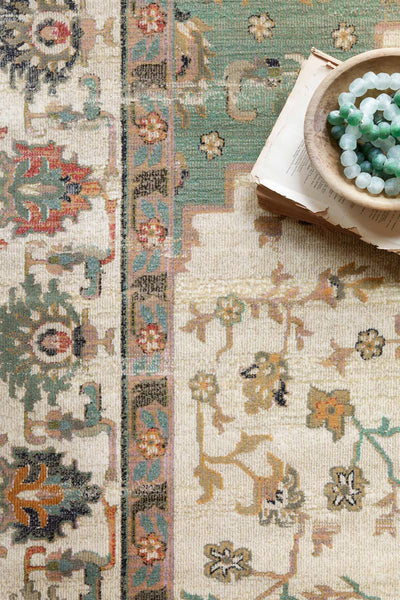 Antique Traditional Rug - 114 Green