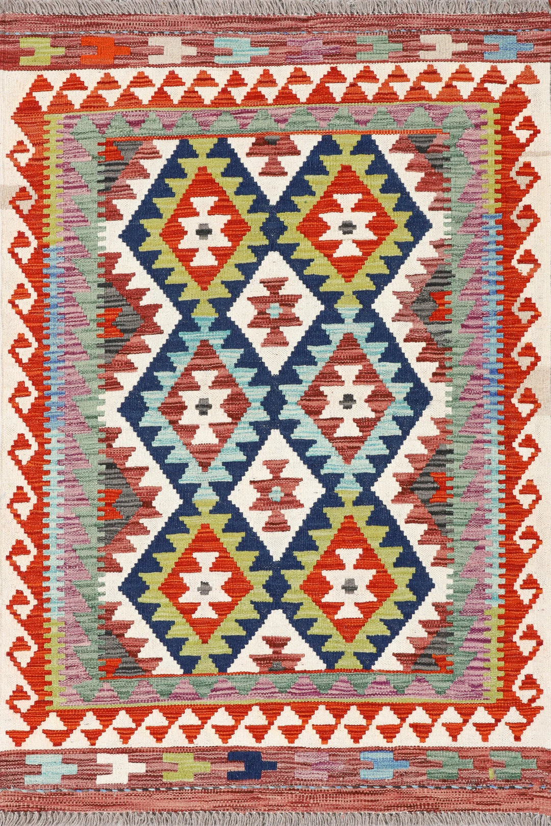Kilim Zari Hand Knotted Rug 150x98 cm | Buy Rugs Online | Cyrus Rugs