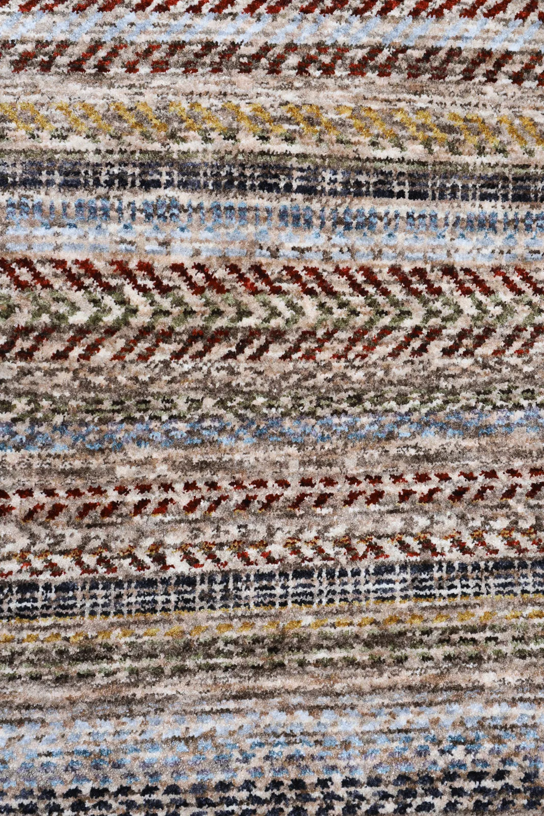 Alabama Striped Rug - 103 Rust