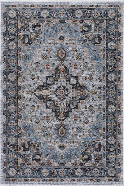 Alabama Distressed Rug - 101 Blue