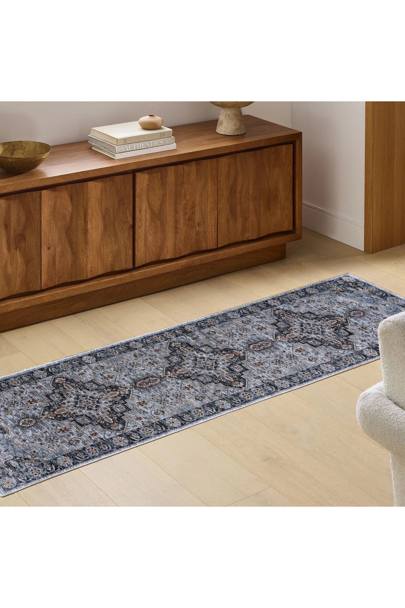 Alabama Distressed Rug - 101 Blue