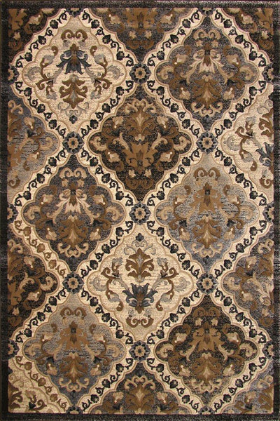 Alpi Traditional Rug - 101 Brown