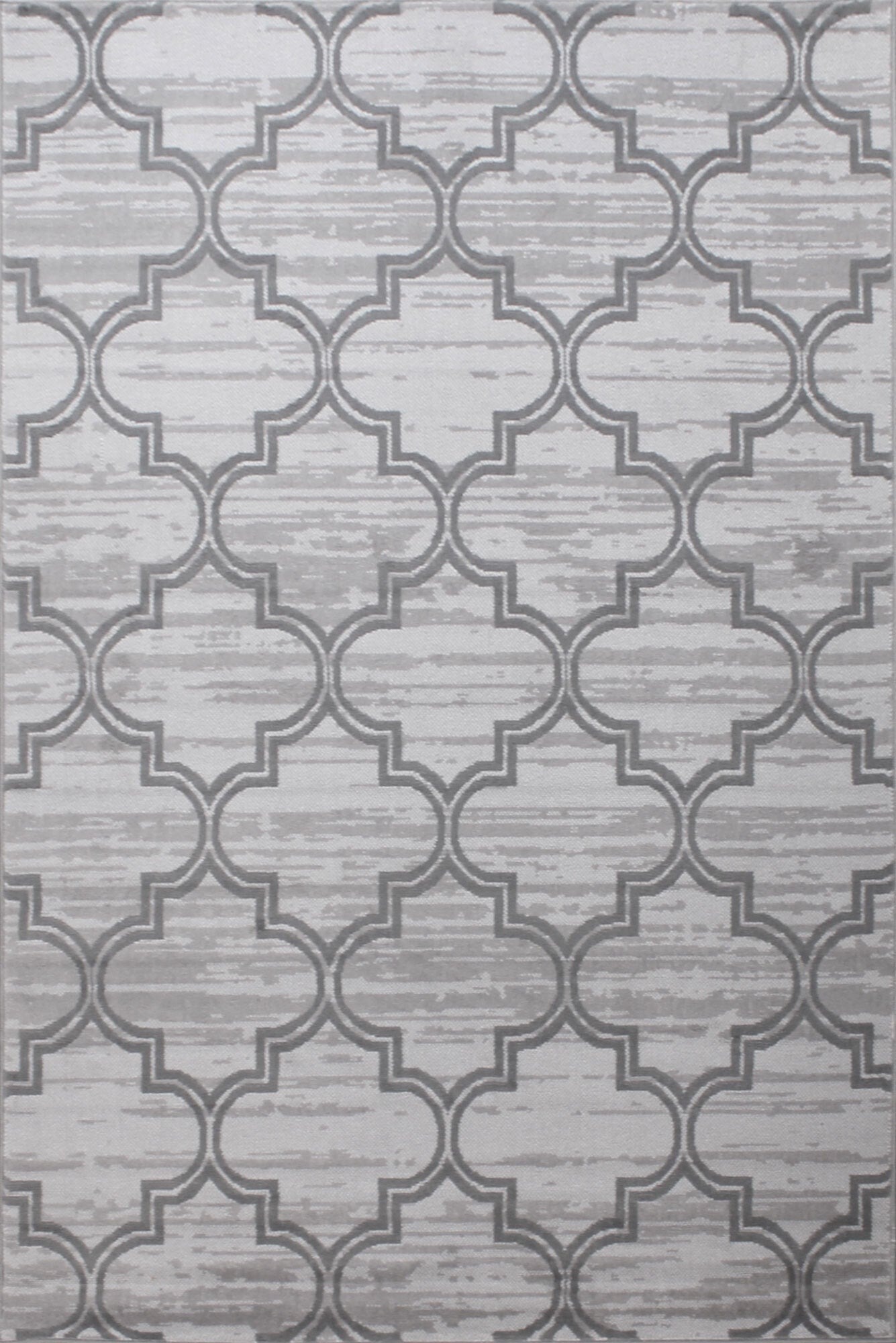 Adam Trellis Rug - 113 Grey