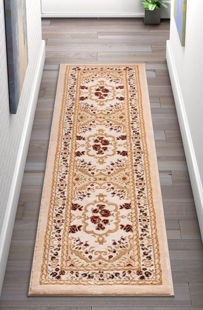 Adam Traditional Rug - 115 Beige