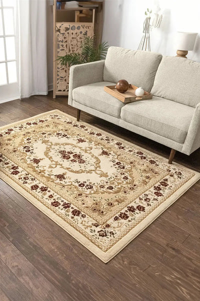 Adam Traditional Rug - 115 Beige