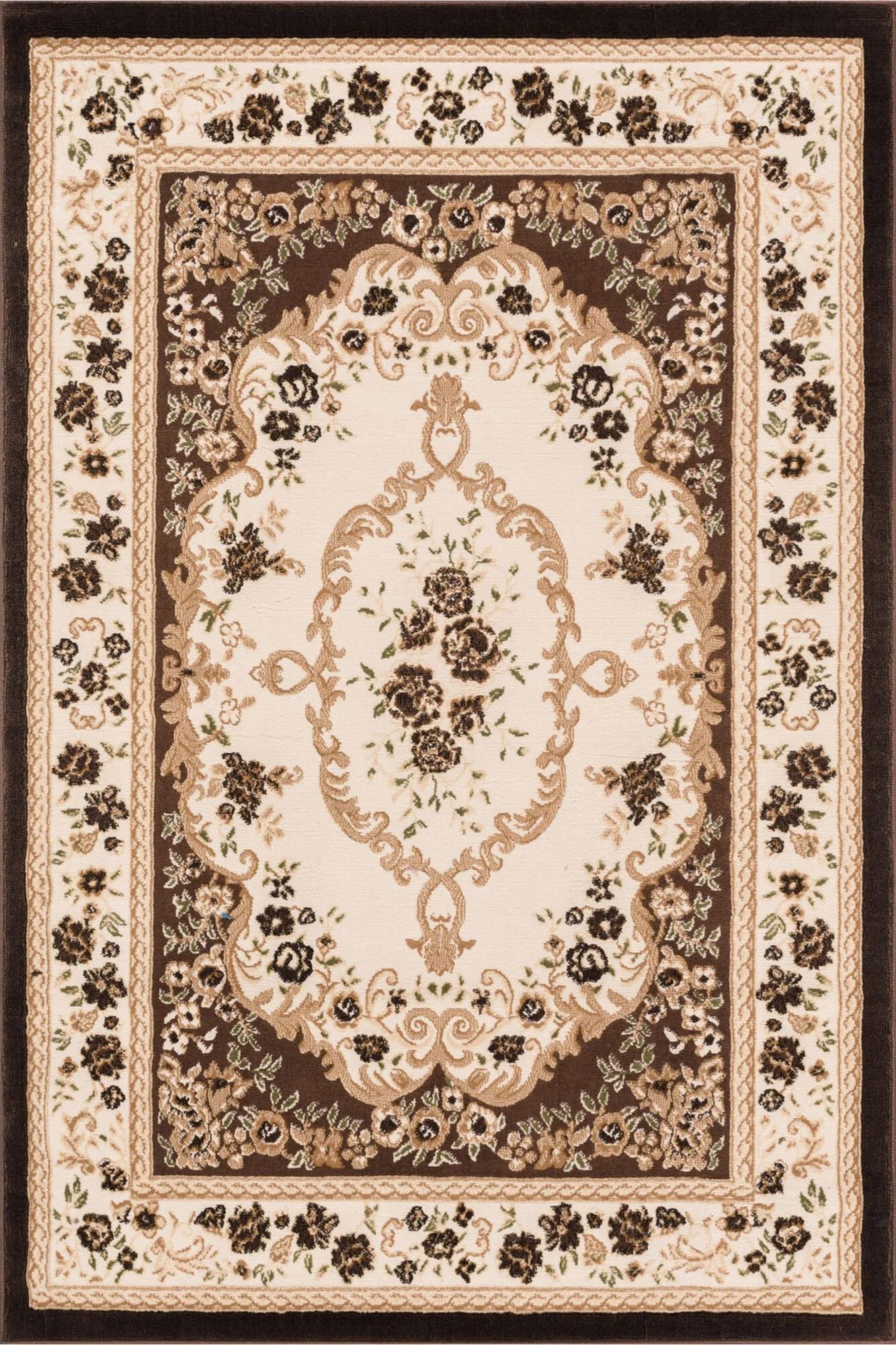 Adam Traditional Rug - 116 Brown