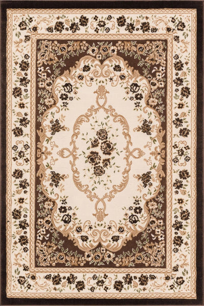 Adam Traditional Rug - 116 Brown