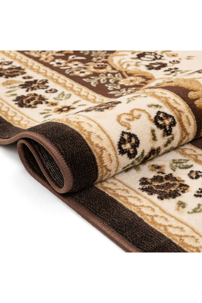 Adam Traditional Rug - 116 Brown