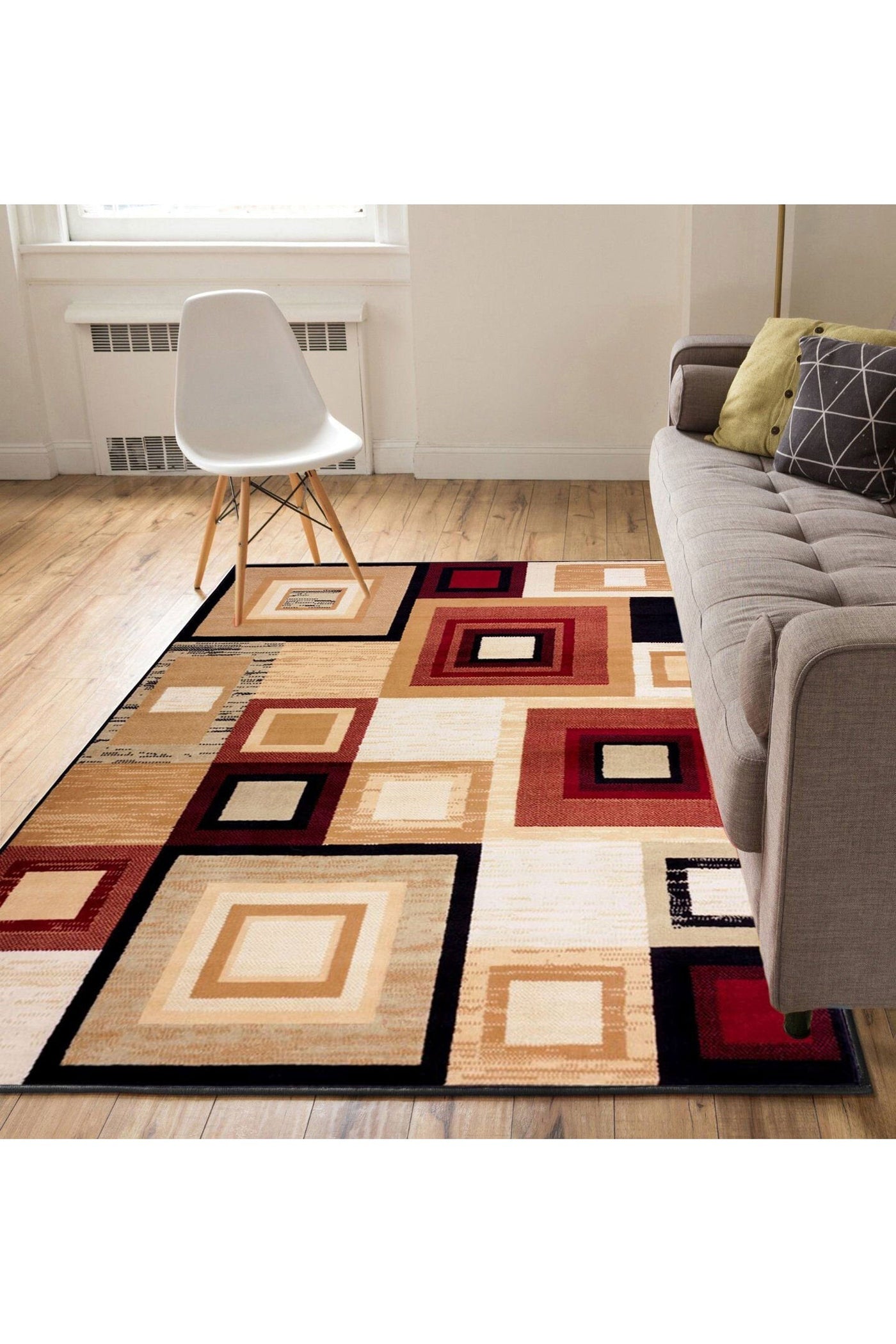 Adam Geometric Rug - 106 Beige