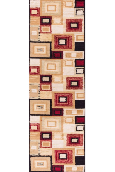 Adam Geometric Rug - 106 Beige