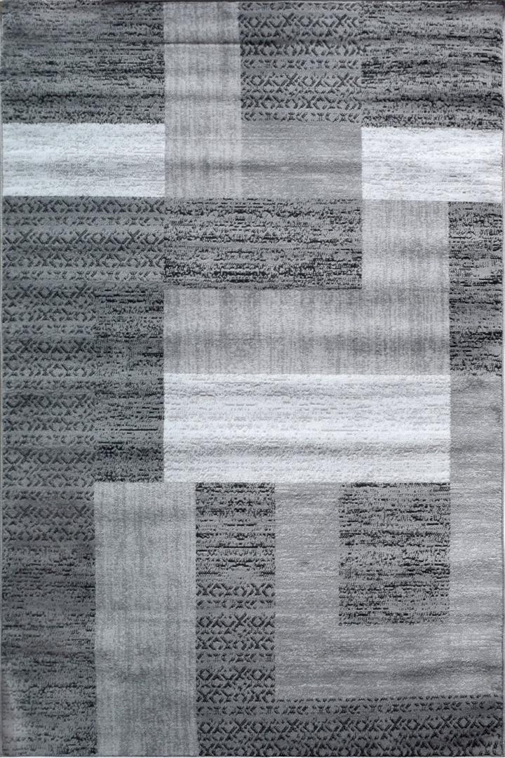 America Abstract Rug - 188 Grey