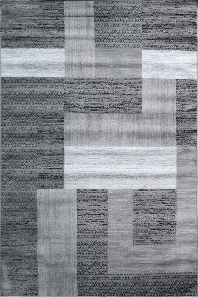 America Abstract Rug - 188 Grey