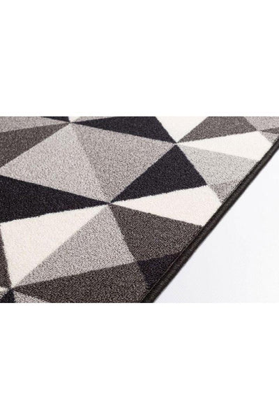 America Abstract Rug - 192 Black