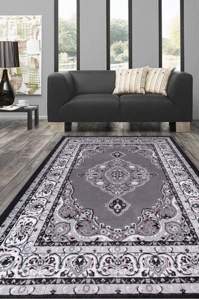 America Traditional Rug - 180 Grey