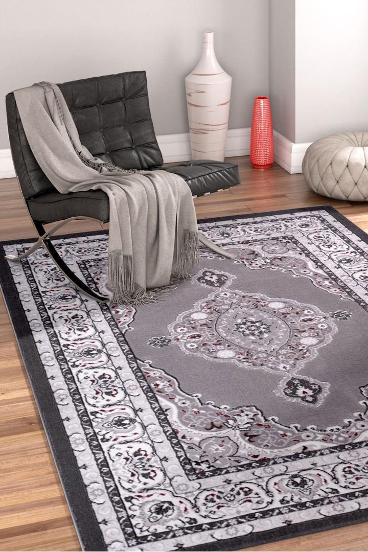 America Traditional Rug - 180 Grey