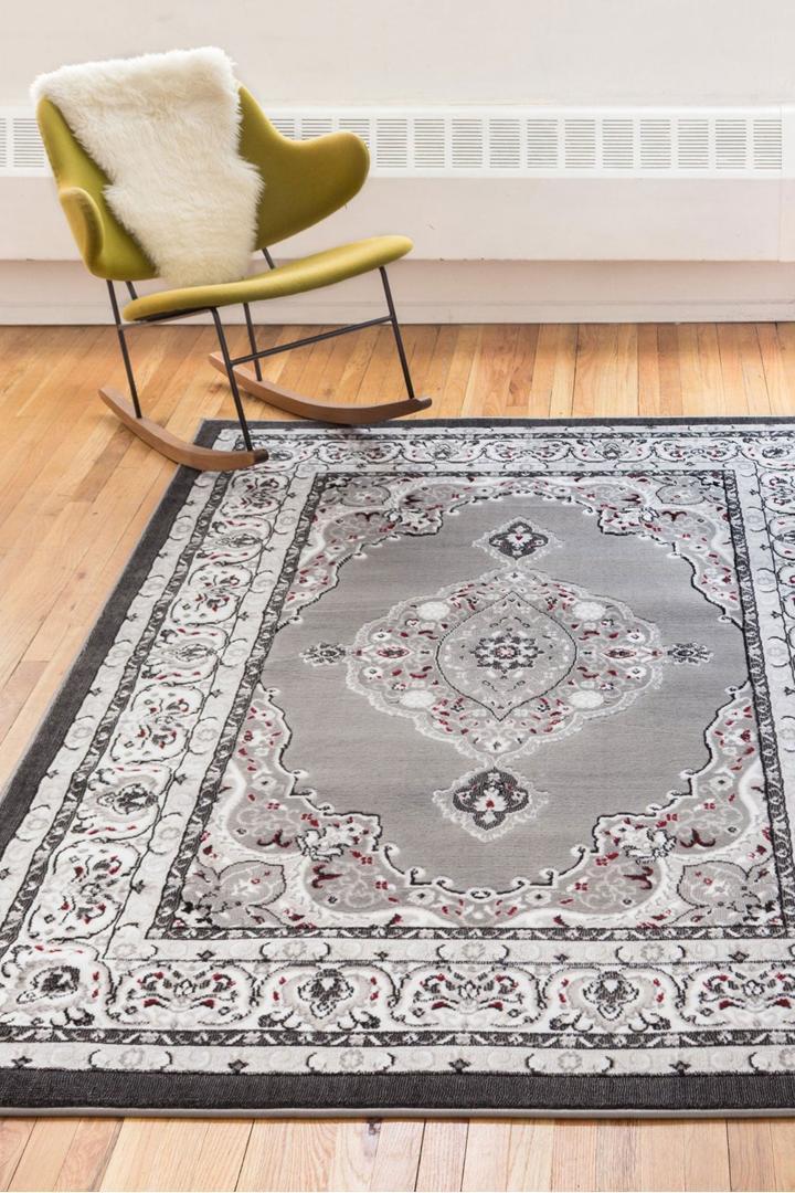 America Traditional Rug - 180 Grey