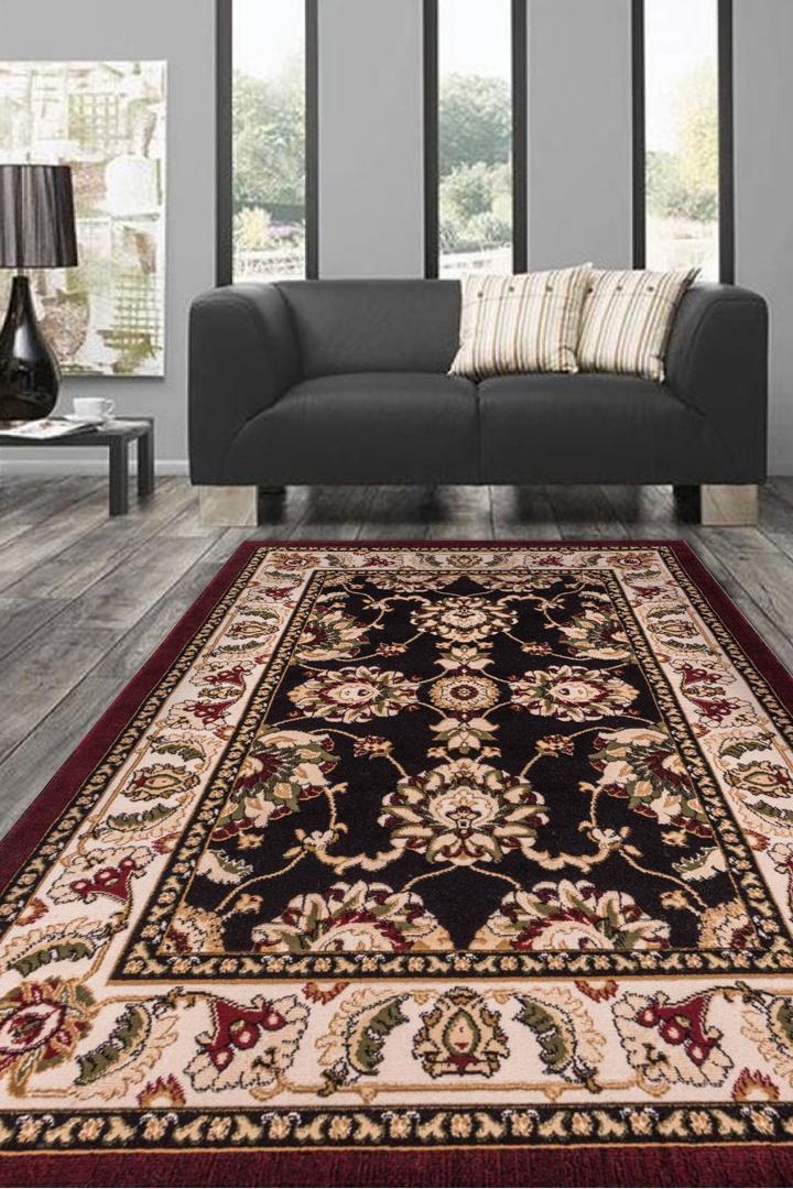 America Traditional Rug - 165 Black