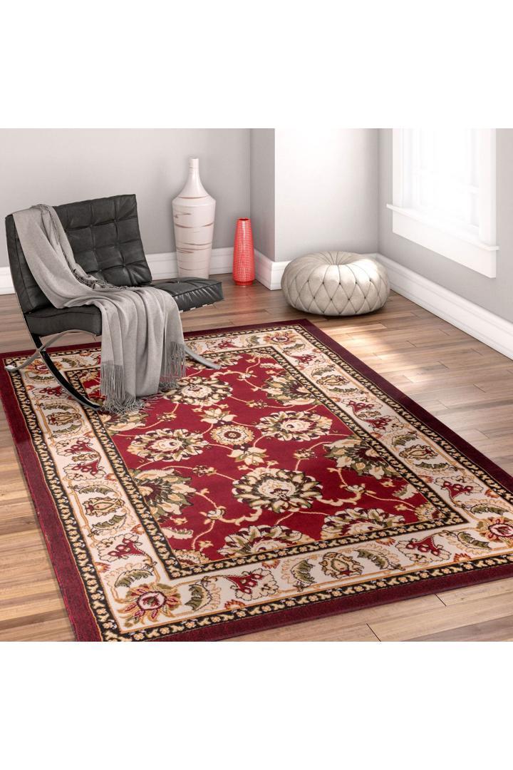 America Traditional Rug - 168 Burgundy