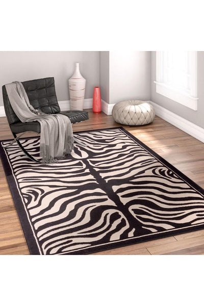 America Animal Print Rug - 162 Brown