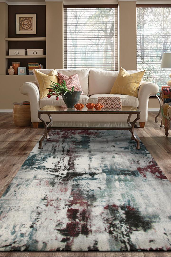 Amore Abstract Rug - 111  Multicolours