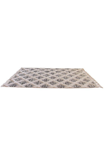 Amsterdam Fringed Rug - 110 Grey