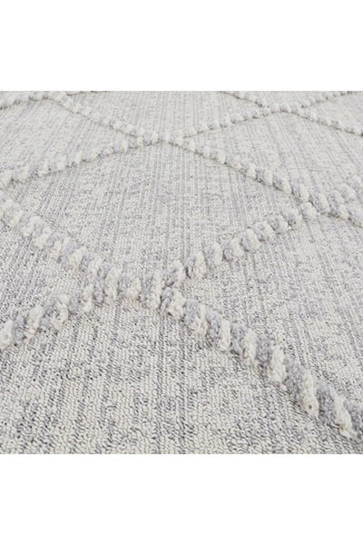 Amsterdam Fringed Rug - 101 Grey