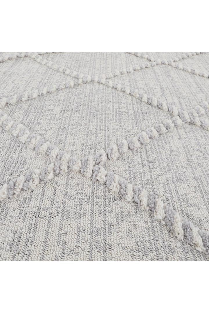 Amsterdam Fringed Rug - 101 Grey