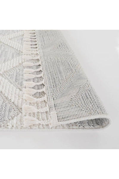 Amsterdam Fringed Rug - 111 Grey