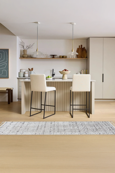 Amsterdam Fringed Rug - 112 Grey Runner