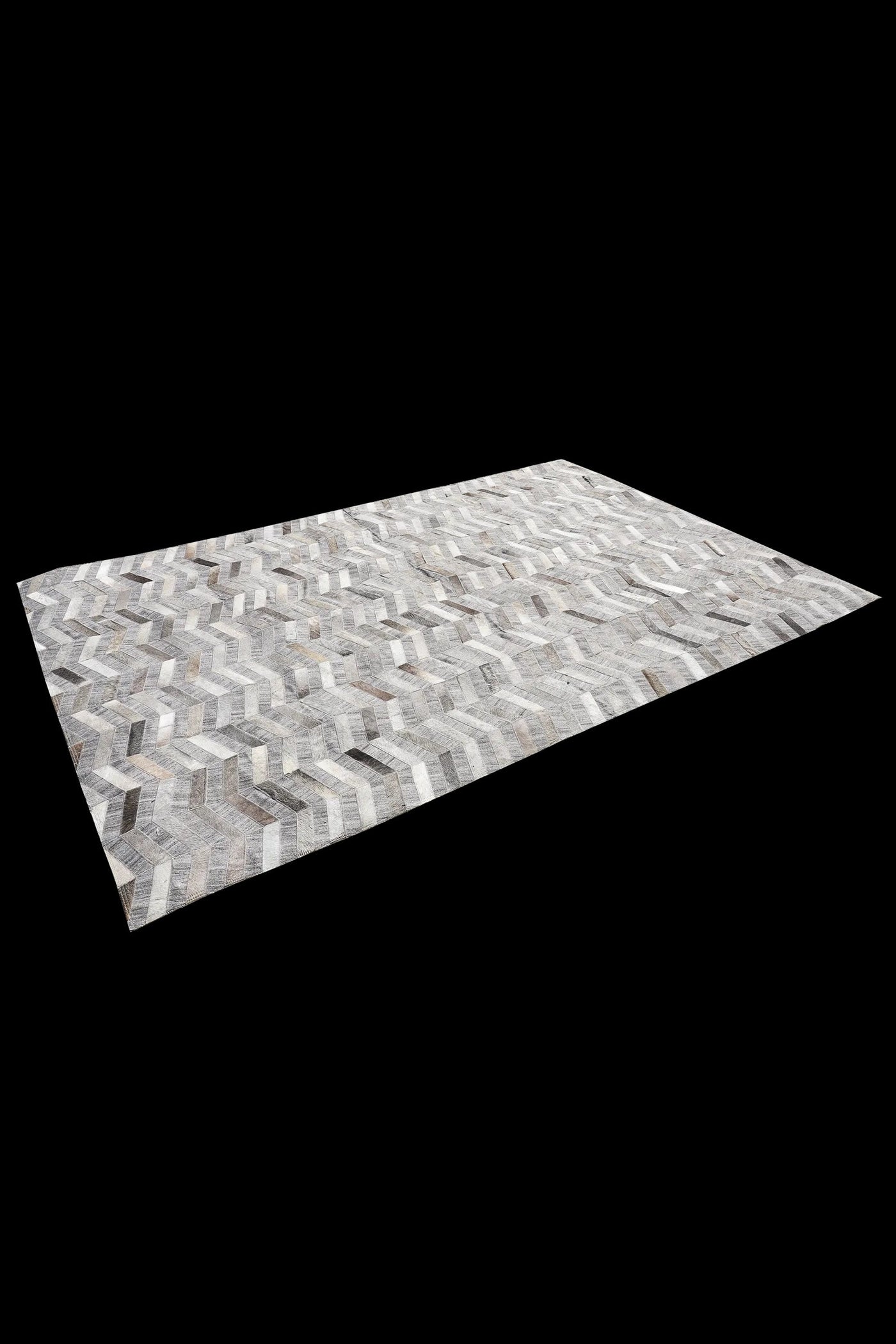 Anastasia Cowhide Rug  - 101 Grey