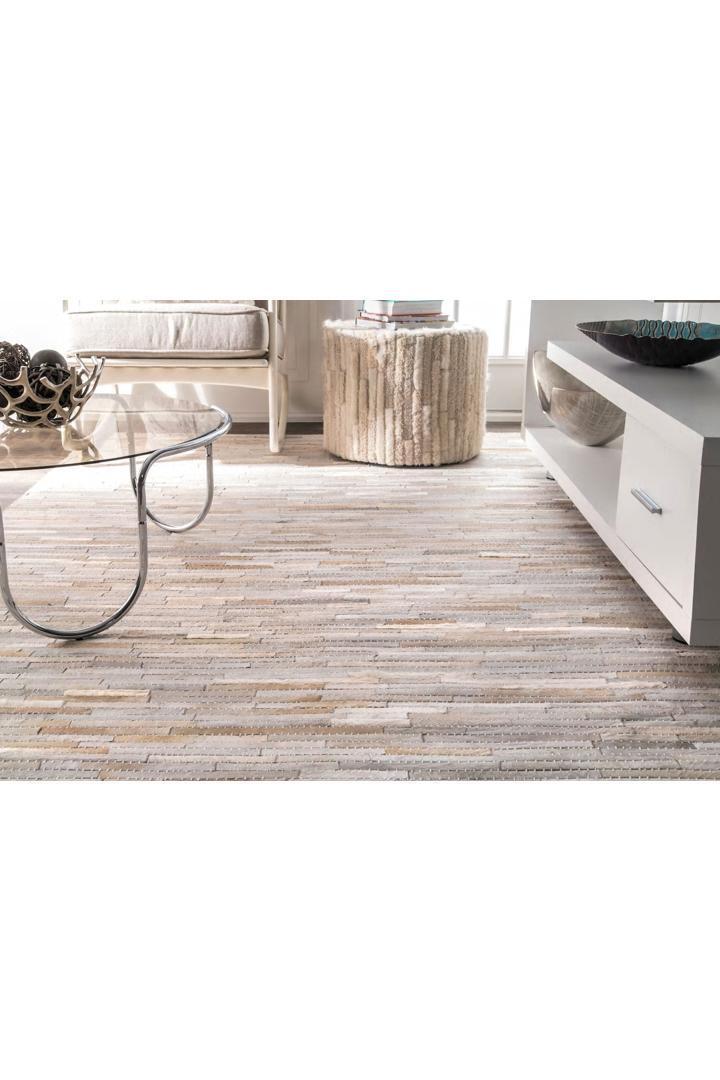 Anastasia Cowhide Rug  - 103 Grey