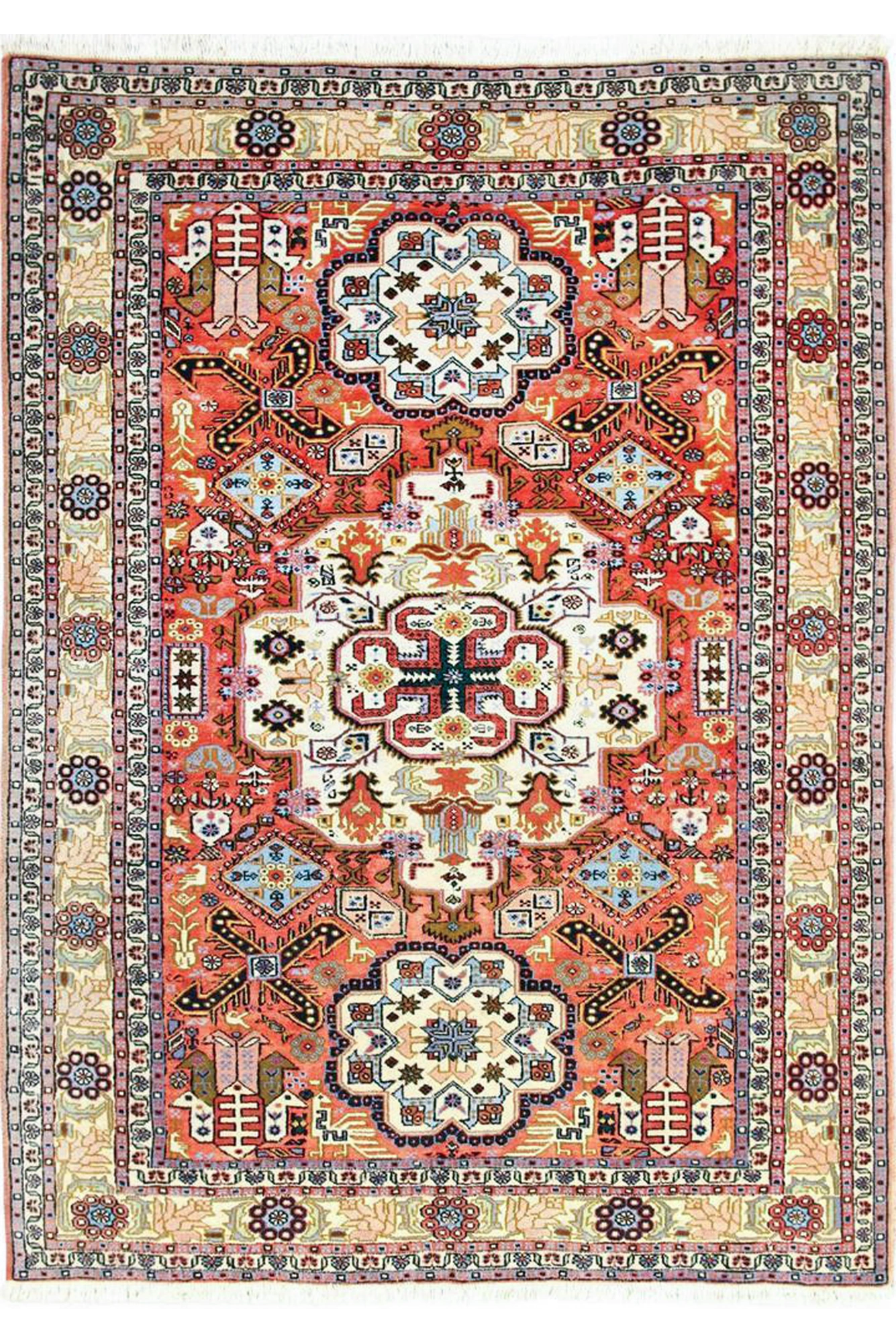 Ardebill Hand Knotted Wool Rug 189x138cm