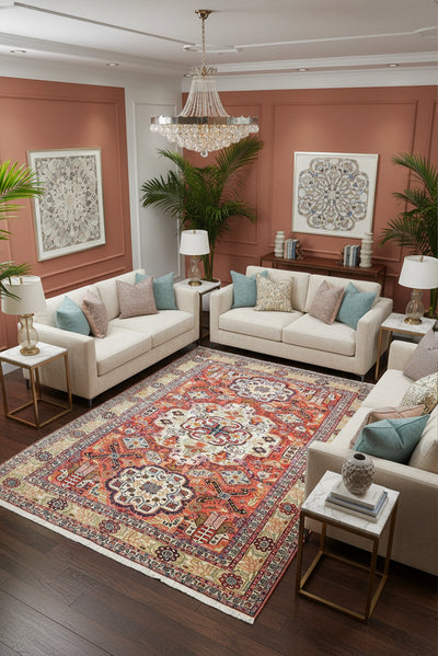 Ardebill Hand Knotted Wool Rug 189x138cm