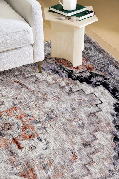 Arkansas Modern Rug - 108 Orange Cream