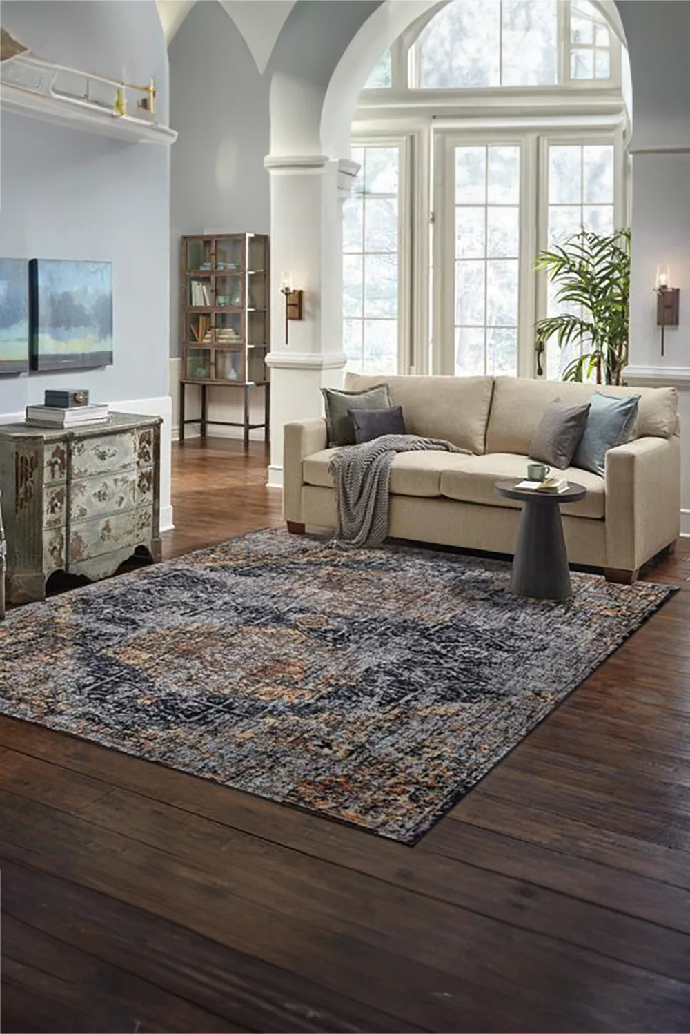 Atlanta Traditional Rug - 104 Blue