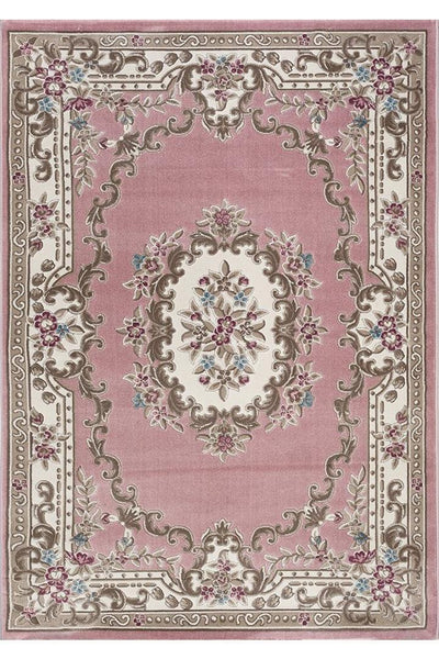 Aubusson Traditional Rug - 102 Pink