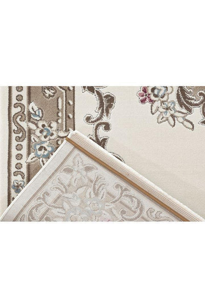 Aubusson Traditional Rug - 103 White