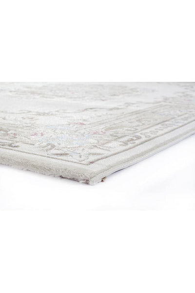 Aubusson Traditional Rug - 103 White