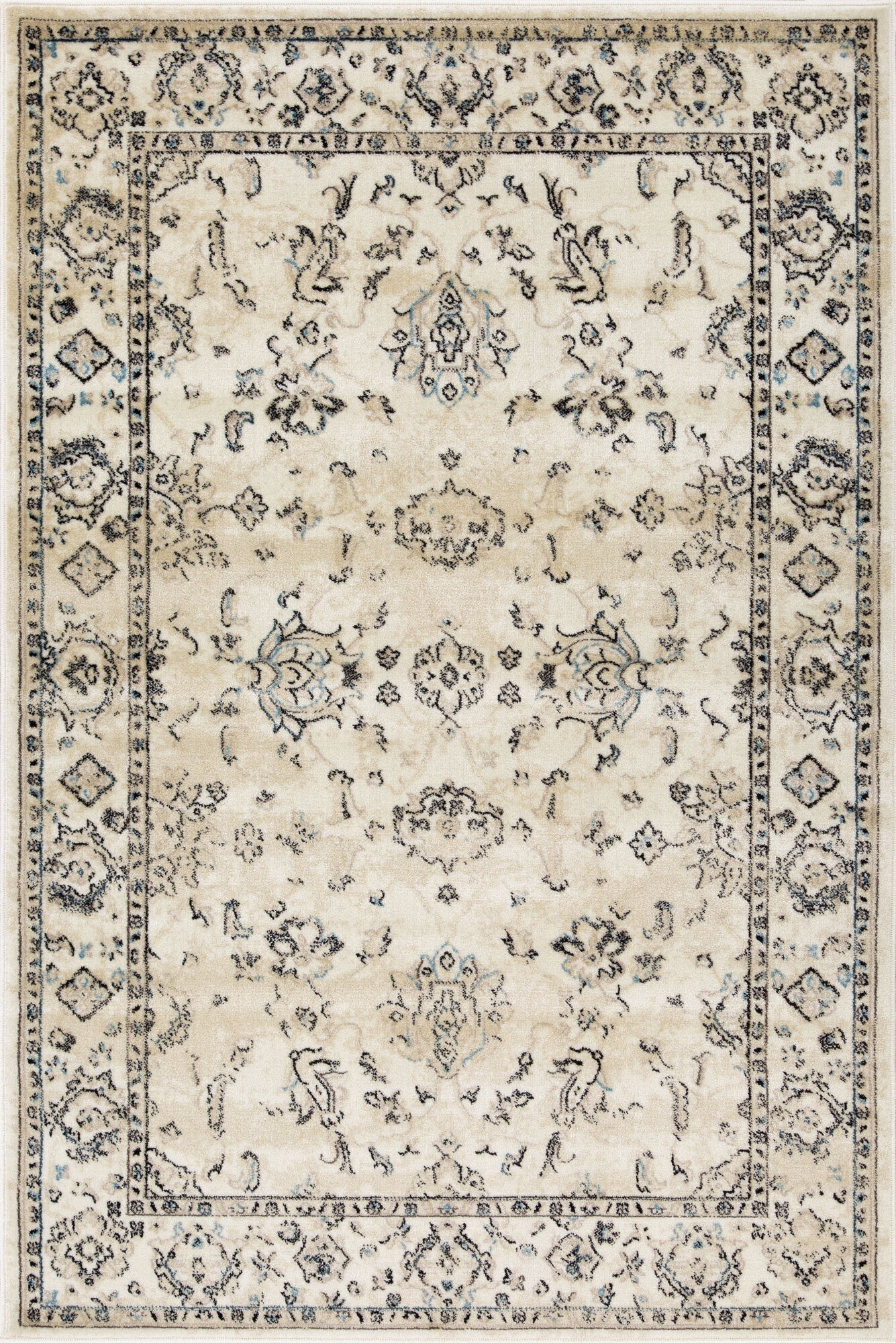 Baltimore Traditional Rug - 101 Cream