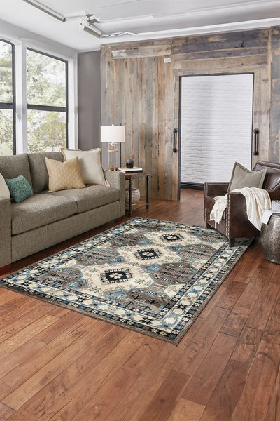 Baltimore Geometric Rug - 102 Brown