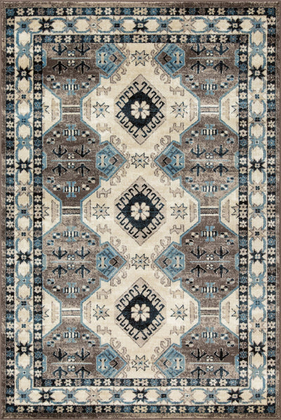 Baltimore Geometric Rug - 102 Brown