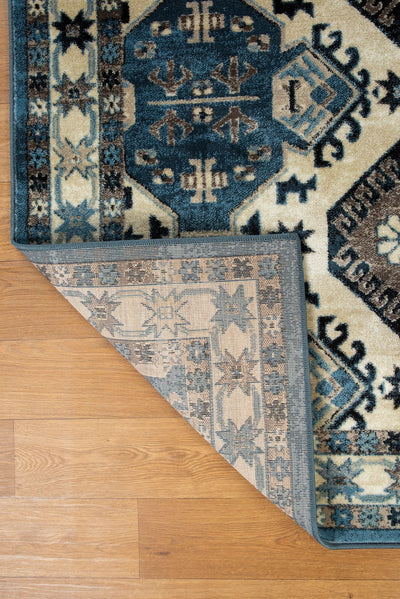 Baltimore Geometric Rug - 102 Blue