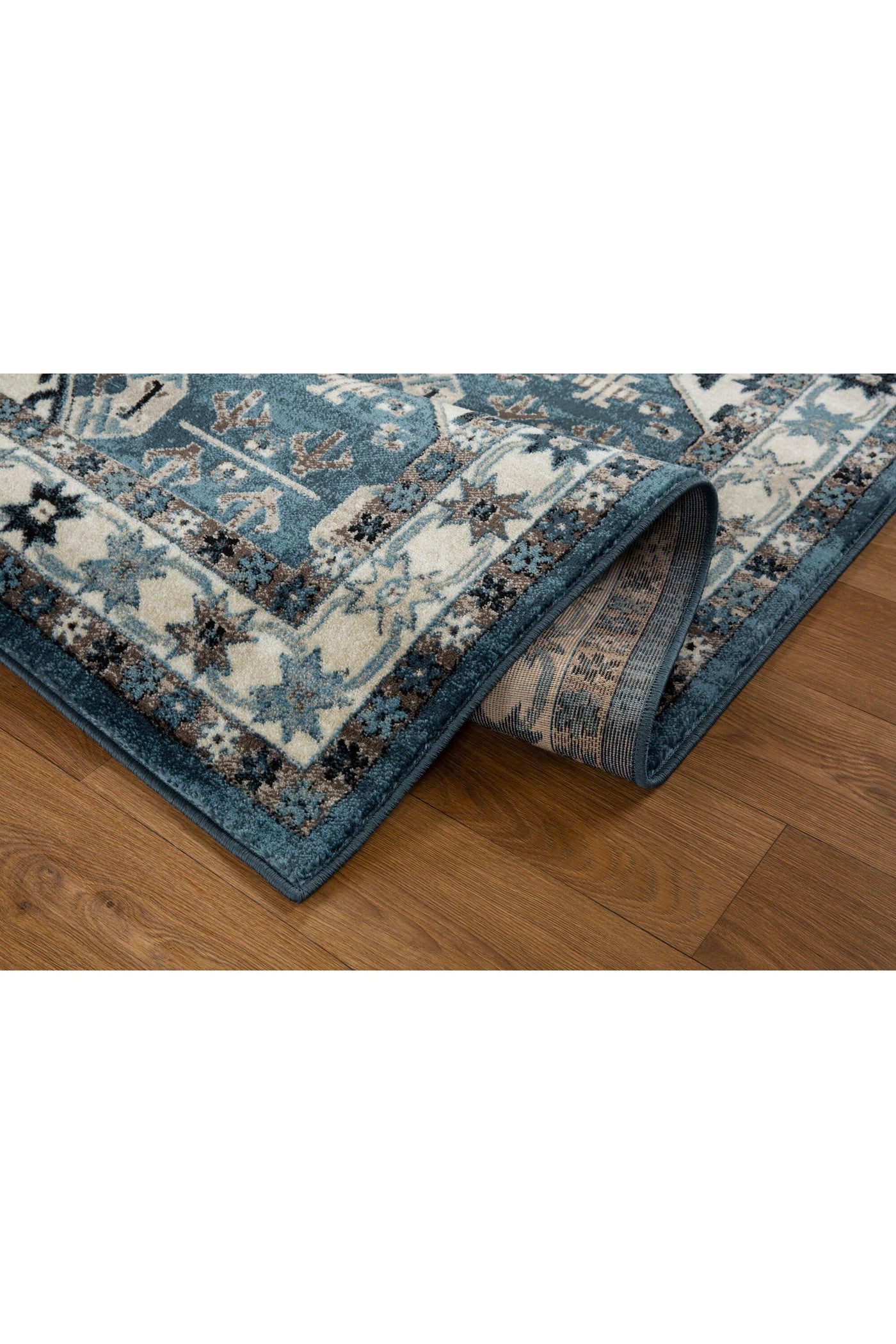 Baltimore Geometric Rug - 102 Blue