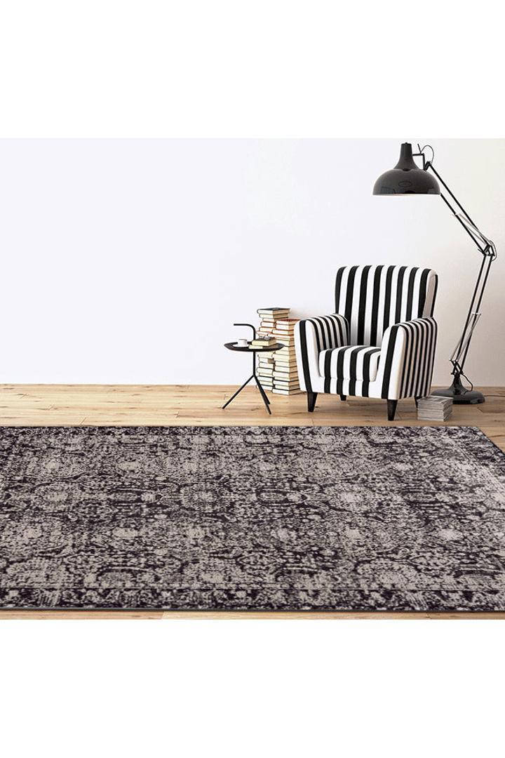 Bergamo Distressed Rug - 103 Grey