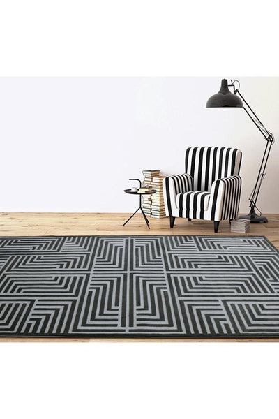 Bergamo  Rug - 106 Charcoal