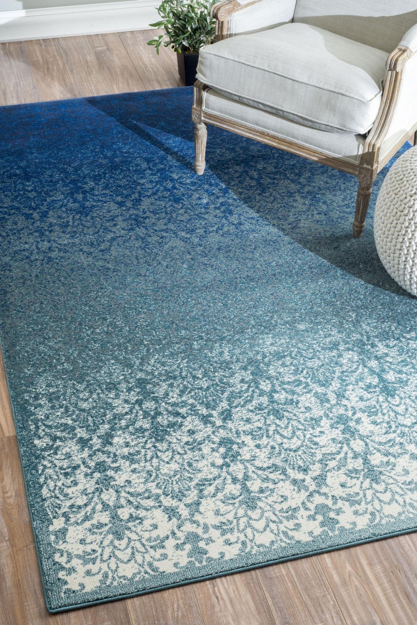 Rizzy Contemporary Rug - 132 Blue