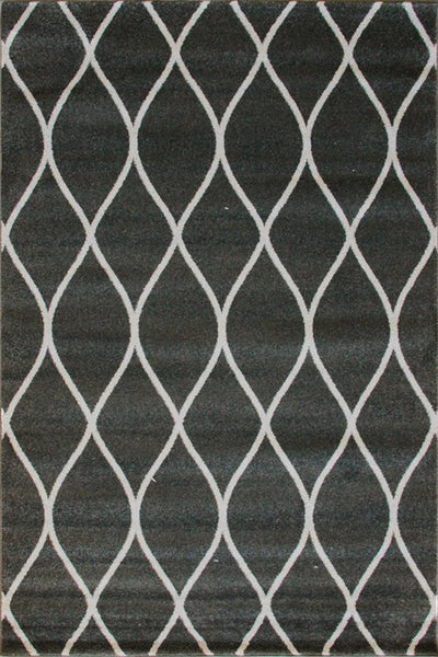 Boston Trellis Rug - 134 Grey