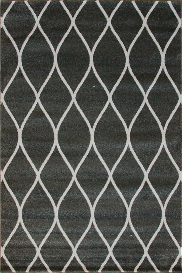 Boston Trellis Rug - 134 Grey