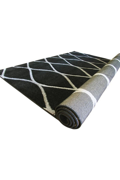 Boston Trellis Rug - 134 Grey