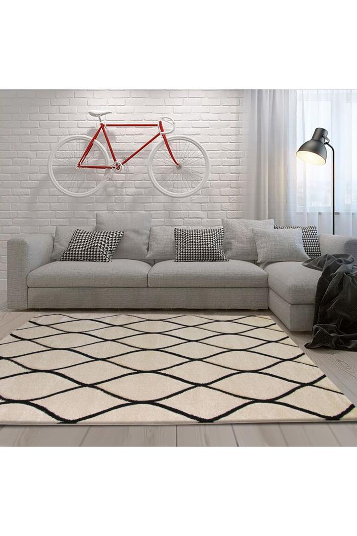 Boston Trellis Rug - 133 Beige